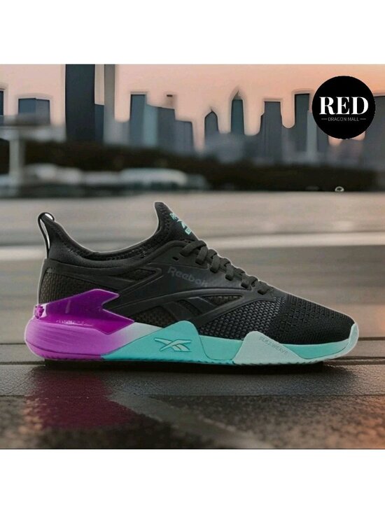 Reebok Nano Court Training Tennis Shoes Black Purple 100212266 - Men\'s Size 10 main image 6